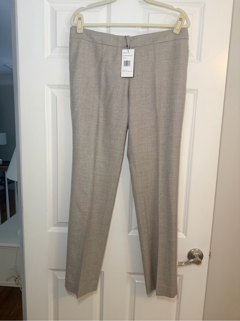 Lafayette 148 NWT Women's Tailored Dress Pants - Light Taupe